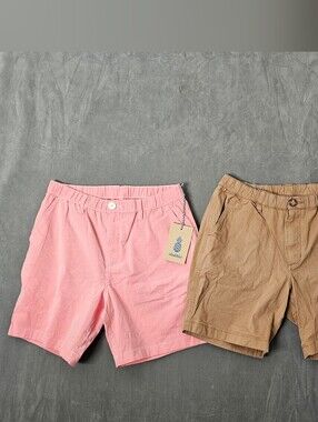 Womens Medium Chubbies  Shorts Lot. Twill, Khaki 28 A1-39